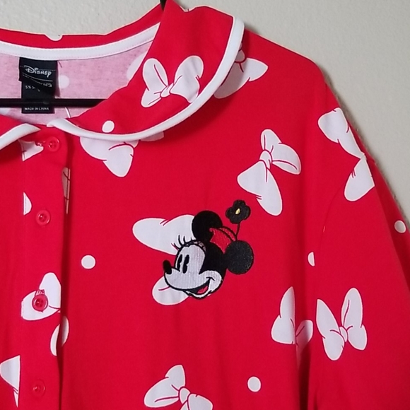 NWT Disney Minnie Mouse Bow Print Dress - Picture 4 of 8